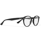 Ray-Ban - Round-Frame Acetate Optical Glasses - Black