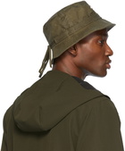 Jacquemus Khaki La Montagne Coated 'Le Bob Gadjo' Bucket Hat