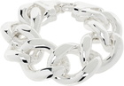 ANINE BING Silver Chunky Chain Bracelet