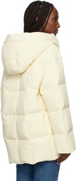 Jil Sander Off-White Quilted Down Jacket