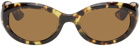 KHAITE Brown Oliver Peoples Edition 1969C Sunglasses