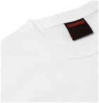 Très Bien - Souvenir Logo-Print Cotton-Jersey T-Shirt - White
