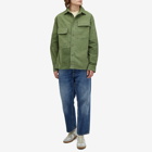 JW Anderson Men's Patchwork Overshirt in Dark Green