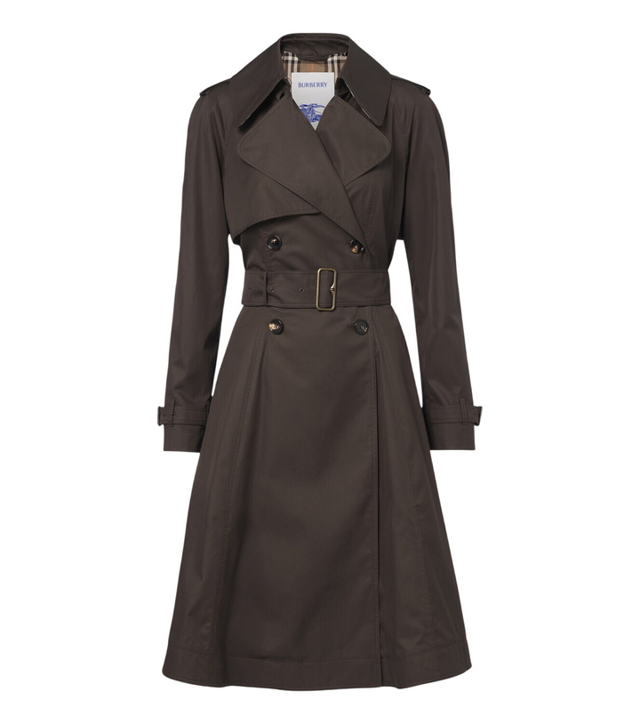 Photo: Burberry Pembury cotton gabardine trench coat