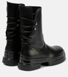 Ann Demeulemeester Kole leather back lace-up boots