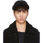 Junya Watanabe Black Beton Cire Edition Wool Miki Cap