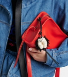 Loewe Hedgehog beaded wool bag charm