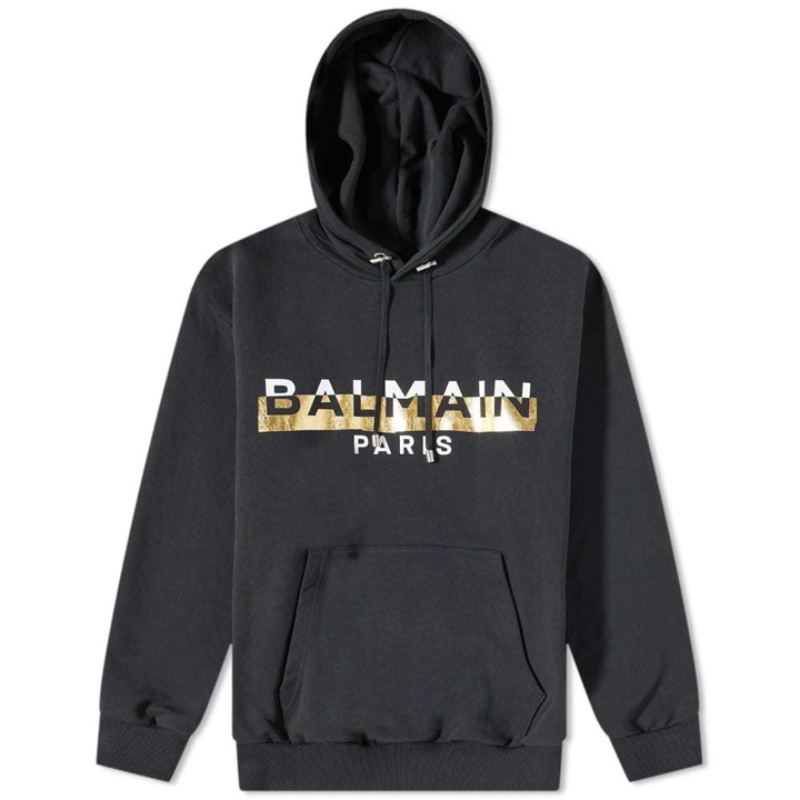 Photo: Balmain Balmain Foil Tape Hoody