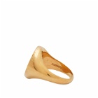 Fred Perry Men's Laurel Wreath Signet Ring in Gold