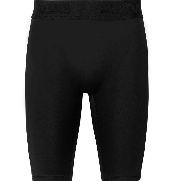Photo: Adidas Sport - Alphaskin Climacool Compression Shorts - Black