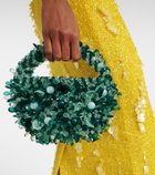 Clio Peppiatt Sirena beaded tote bag