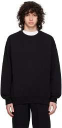Reigning Champ Black Relaxed Sweatshirt
