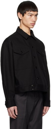 Uniform Bridge Black Utility Jacket