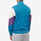 Palm Angels Men's Colourblock Track Jacket in Blue/Off White