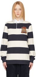 Thames MMXX Navy & White Stripe Murrayfield Rugby Polo