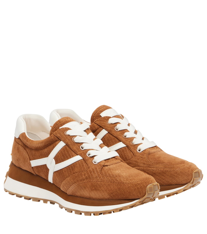 Photo: Veronica Beard Valentina corduroy suede sneakers