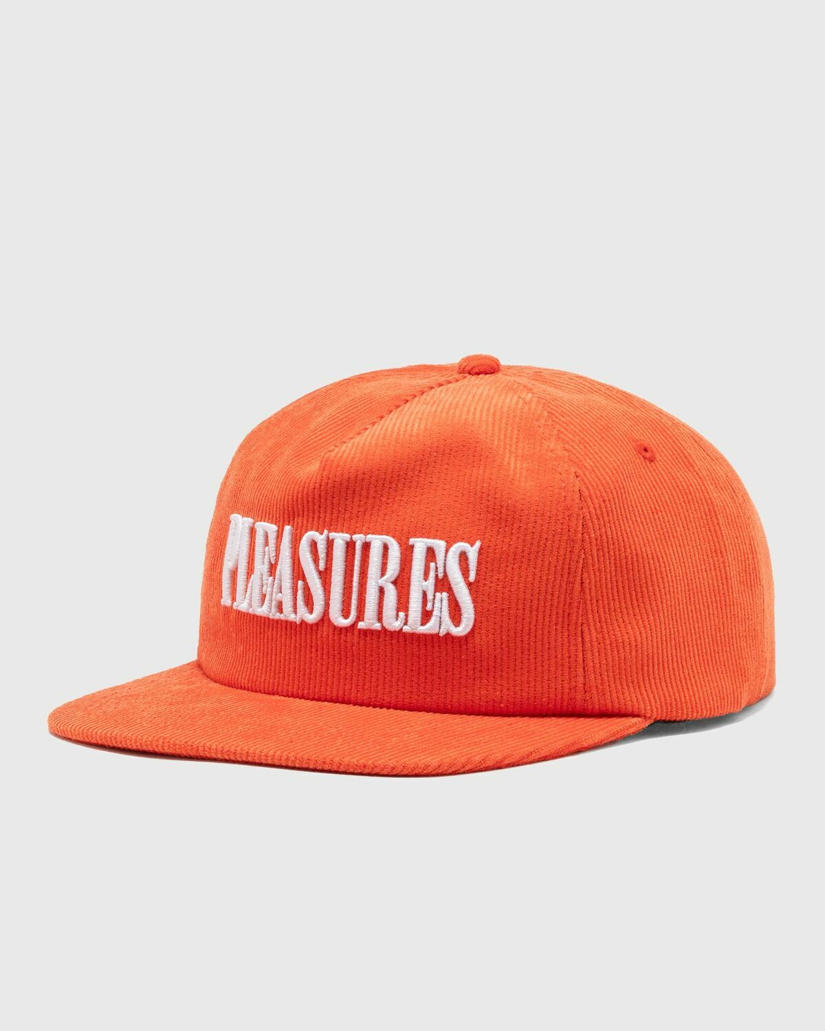 Pleasures Onyx Corduroy Snapback Orange Caps