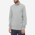 Fred Perry Authentic Men's Roll Neck Top in Steel Marl