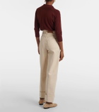 Loro Piana Garey high-rise straight jeans