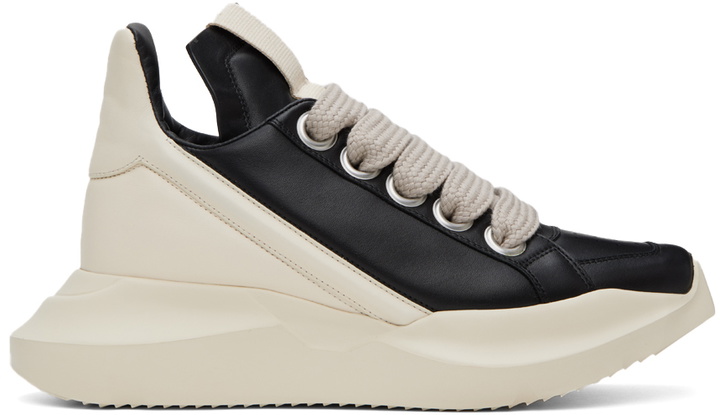 Photo: Rick Owens Black & Off-White Geth Sneakers