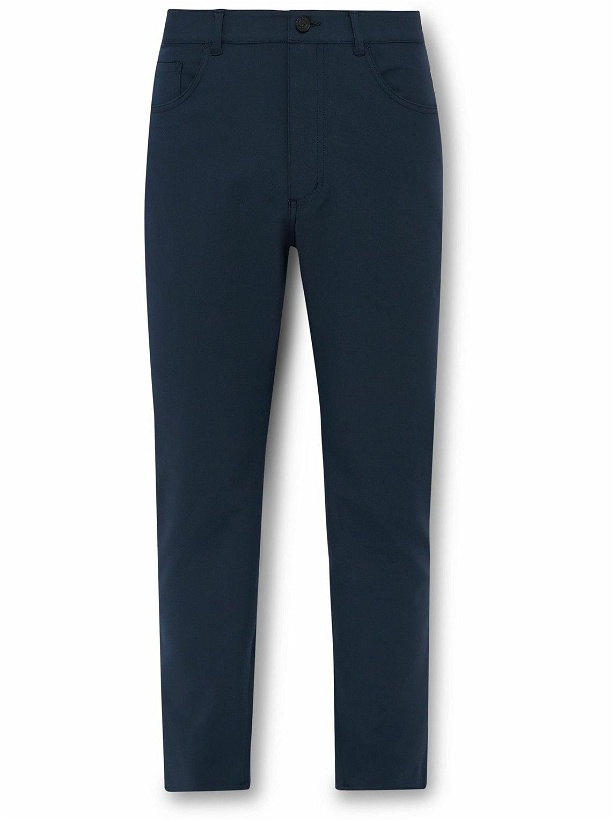 Photo: G/FORE - Tour 5 Slim-Fit Straight-Leg Jersey Golf Trousers - Blue