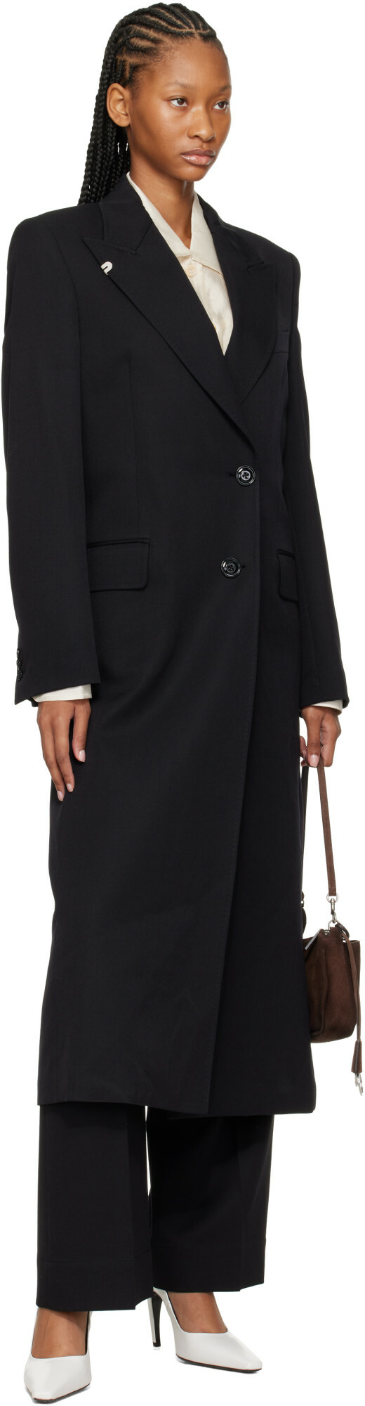 OUR LEGACY Black Norm Trousers