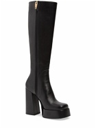VERSACE - 120mm Leather Tall Boots