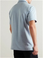 Peter Millar - Albatross Cotton-Blend Piqué Polo Shirt - Blue
