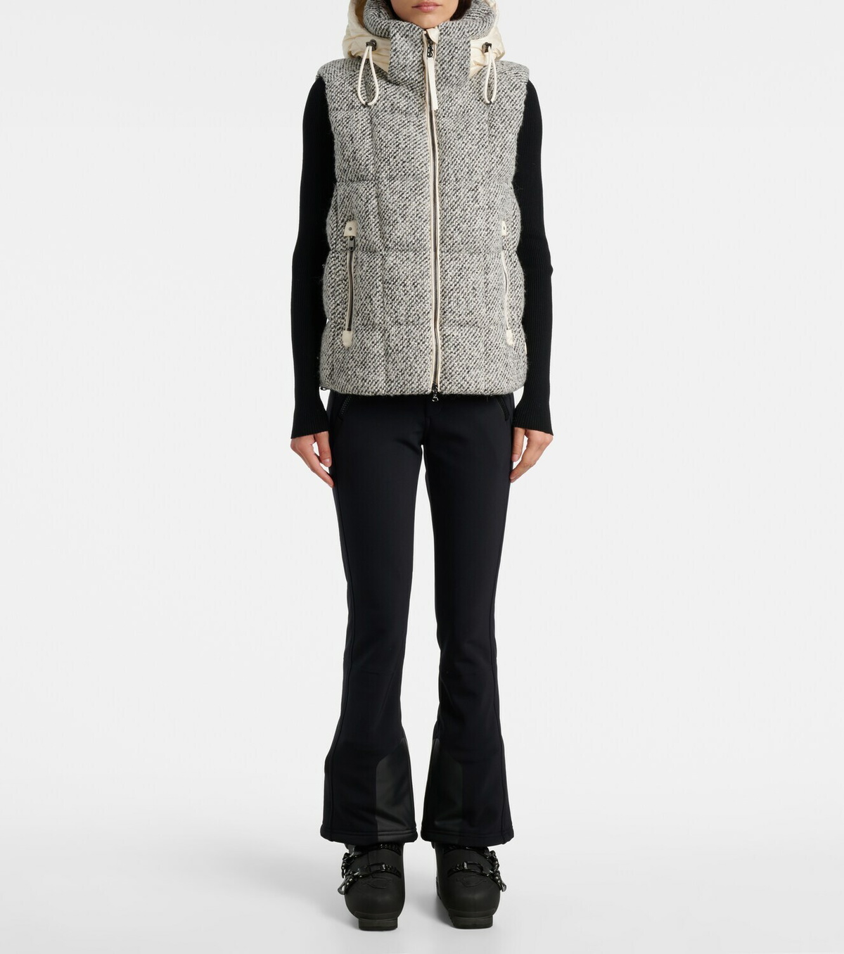 Bogner Falka tweed down vest