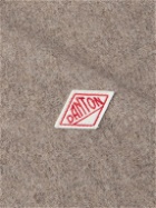 Danton - Logo-Appliquéd Wool-Blend Jacket - Neutrals