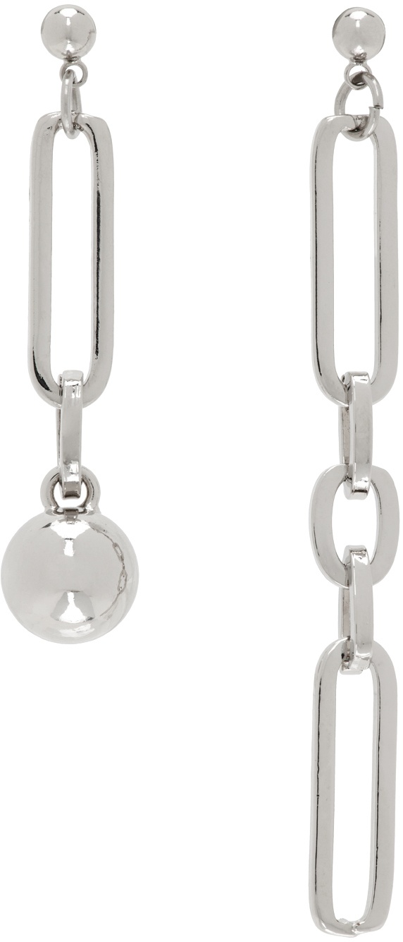 Photo: Justine Clenquet Silver Ali Earrings