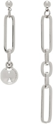 Justine Clenquet Silver Ali Earrings