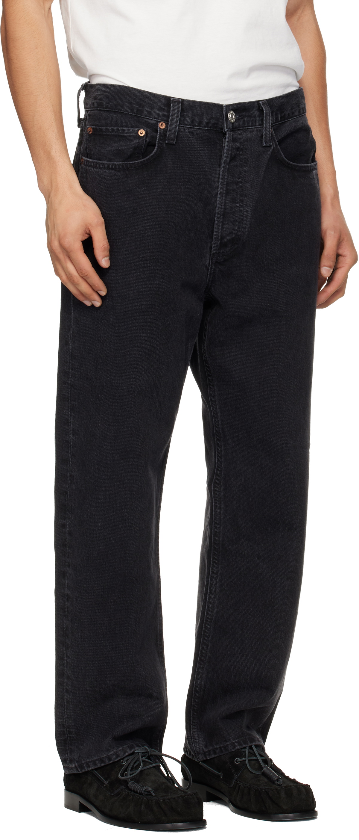 AGOLDE Black 90's Jeans