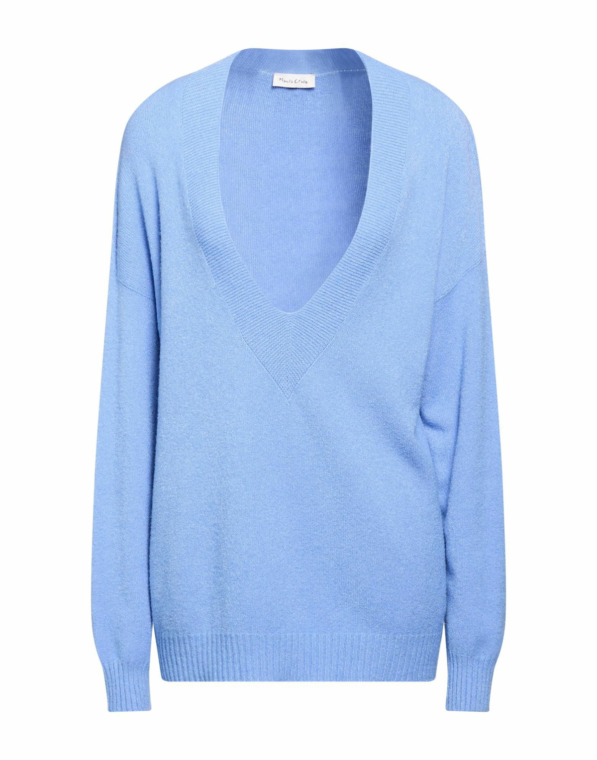 Manila Grace Womens Sweater Azure
