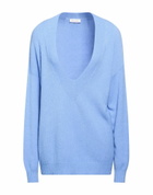 Manila Grace Womens Sweater Azure