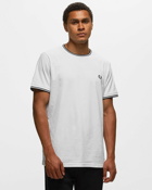 Fred Perry Twin Tipped T Shirt White - Mens - Shortsleeves