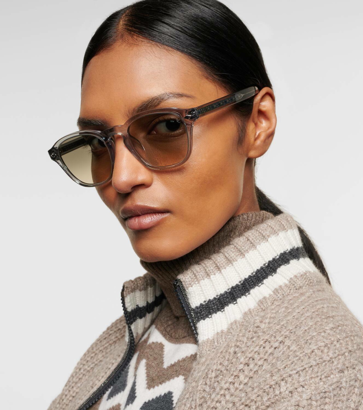 Brunello Cucinelli Round sunglasses