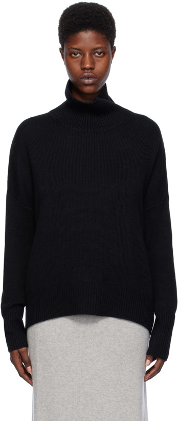 Photo: LISA YANG Black Heidi Turtleneck