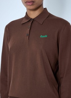 Prada Silk Polo Shirt