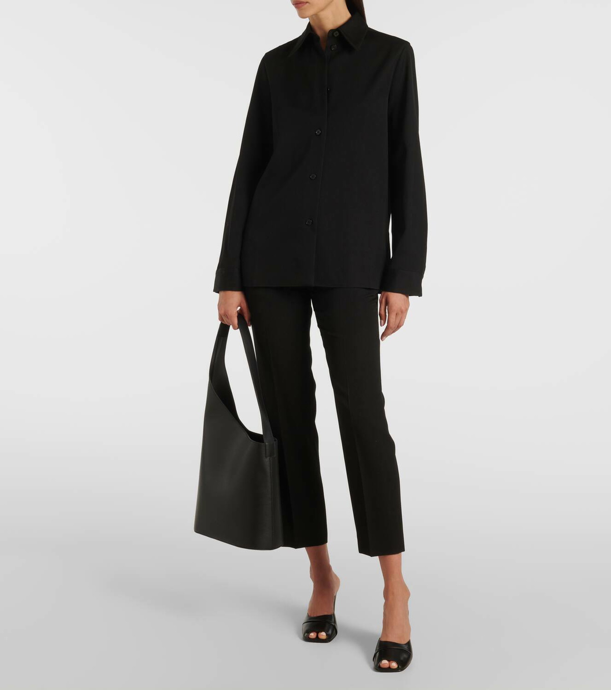 Aesther Ekme Lune Large leather tote bag Aesther Ekme