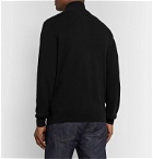 J.Crew - Everyday Cashmere Half-Zip Sweater - Black