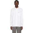 Lacoste White Regular Fit Oxford Shirt