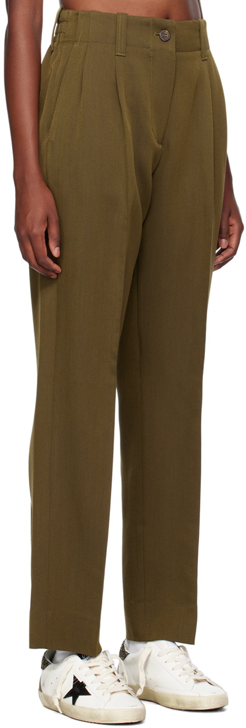 Golden Goose Green Tapered Trousers