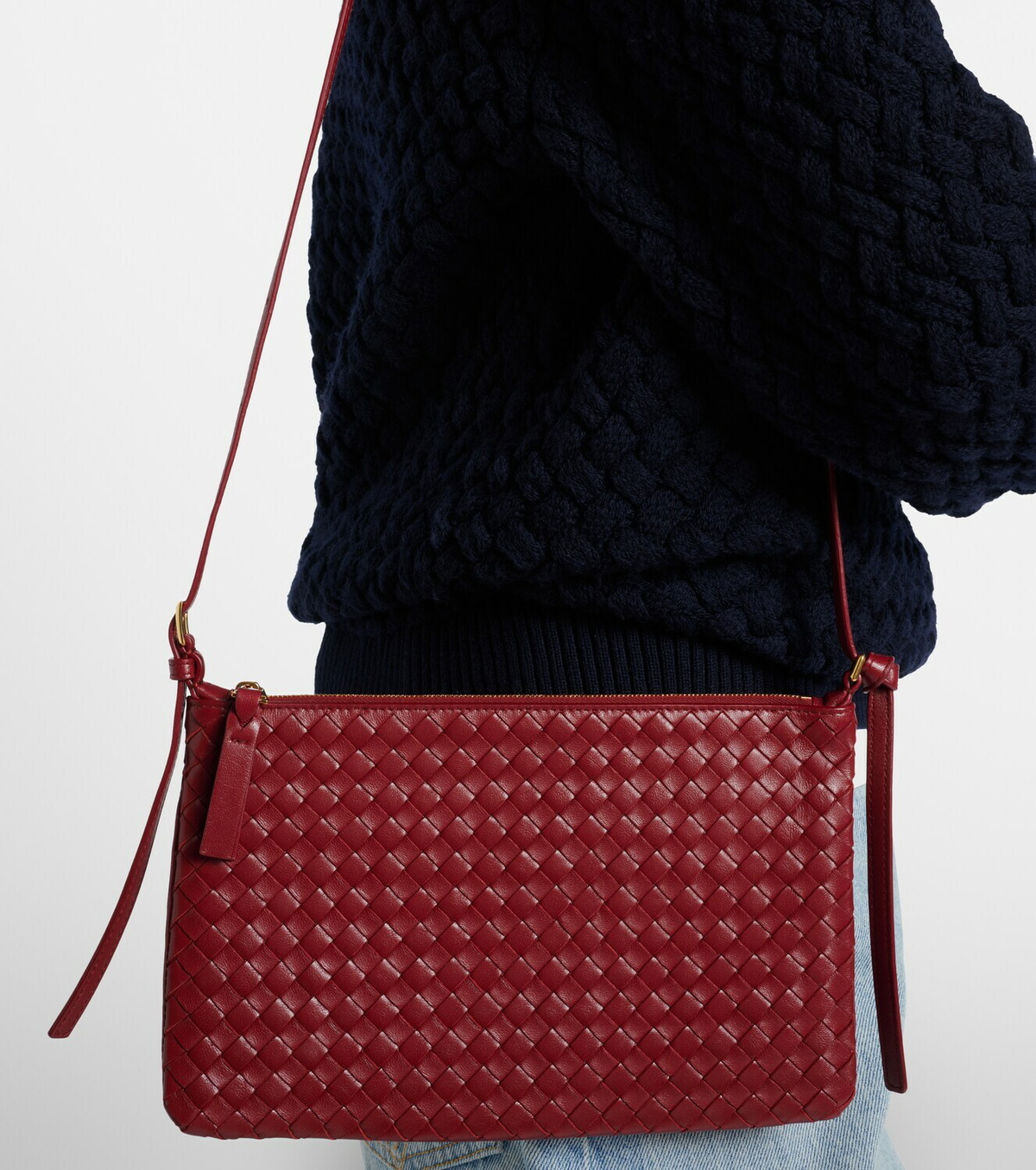 Bottega Veneta Intrecciato leather shoulder bag