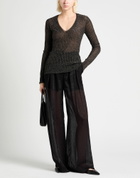 Sapio Womens Sweater in Black