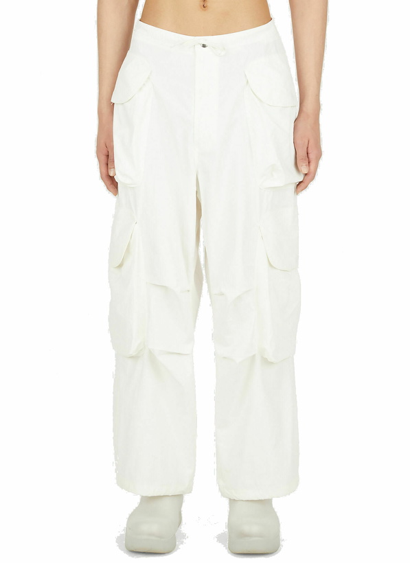Photo: Gocar Cargo Pants in White
