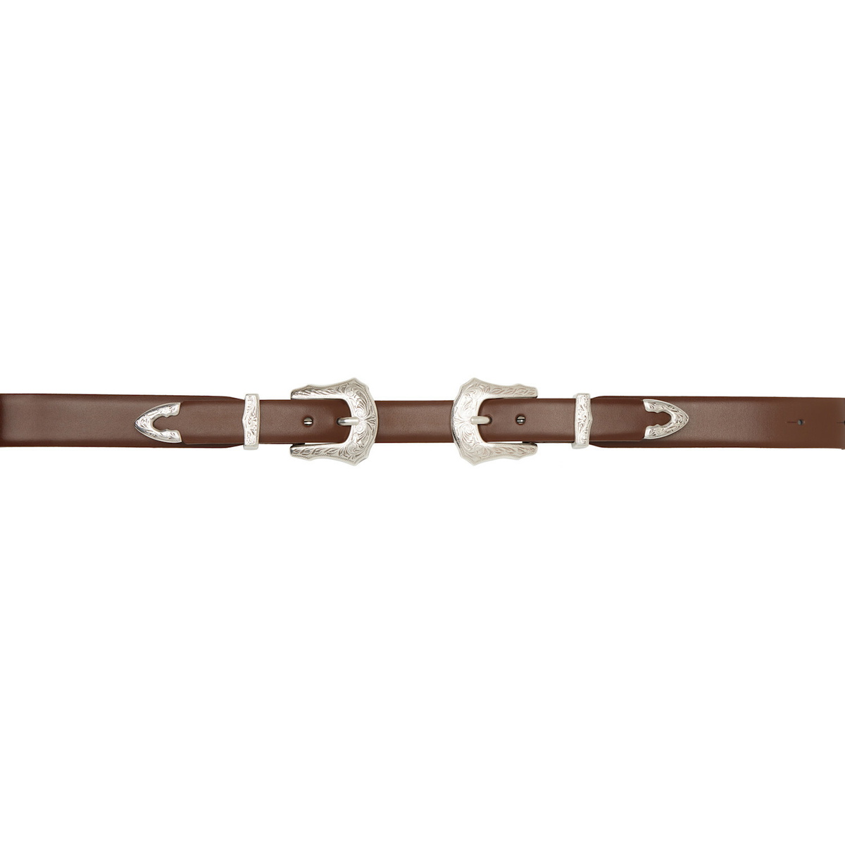 Toga Pulla Double Buckle Concho Belt Toga Pulla