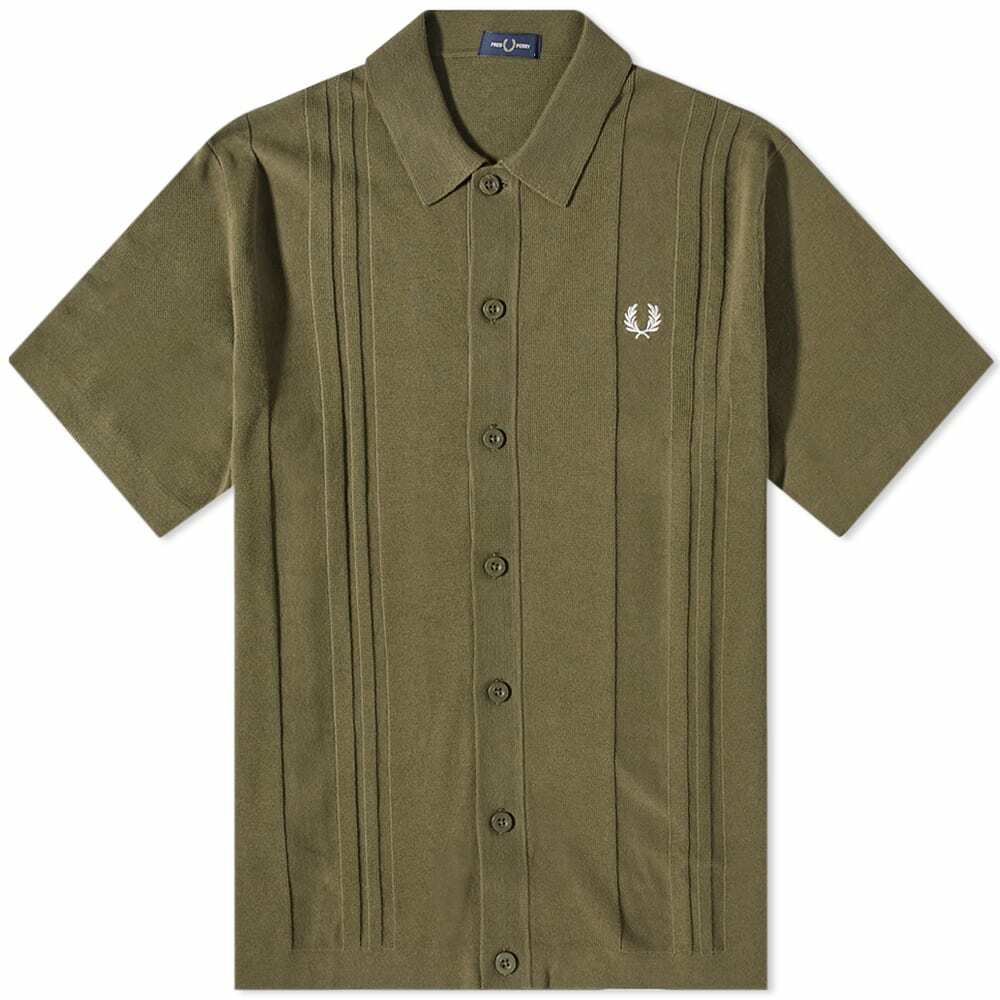 Vintage 90s 00s Red Green Plaid Fred Perry Button Down Long Sleeve Shirt S