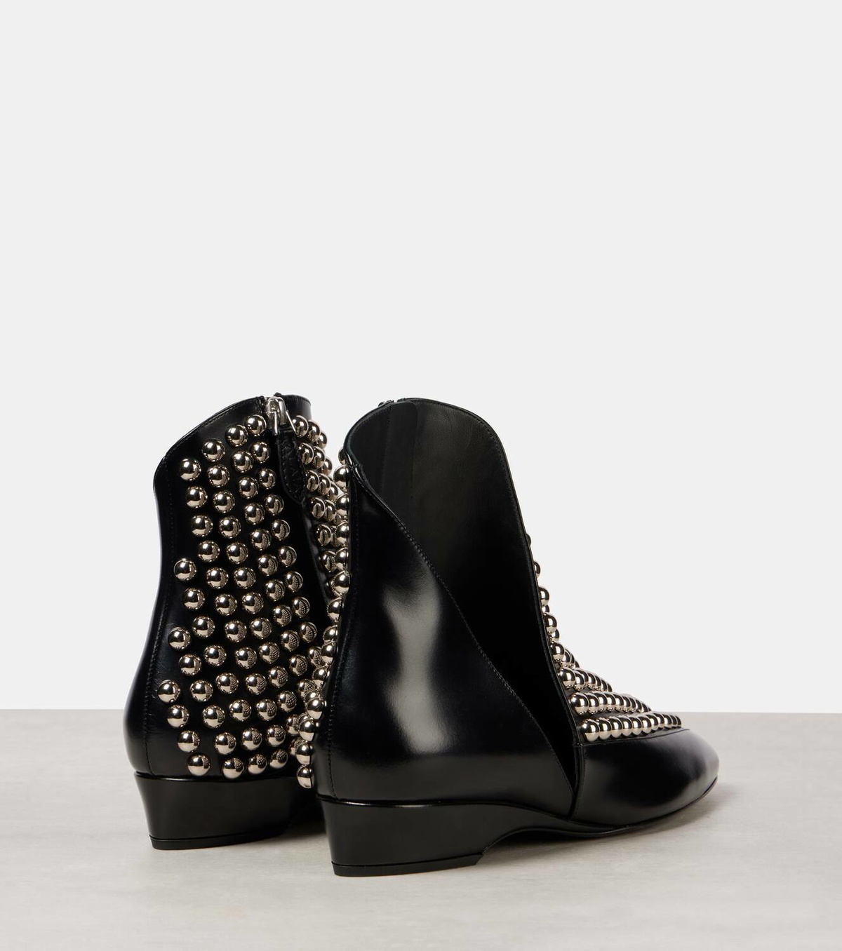 Alaïa Studded leather ankle boots