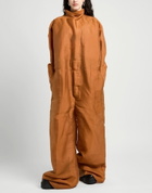 Rick Owens Womens Jumpsuit Tan